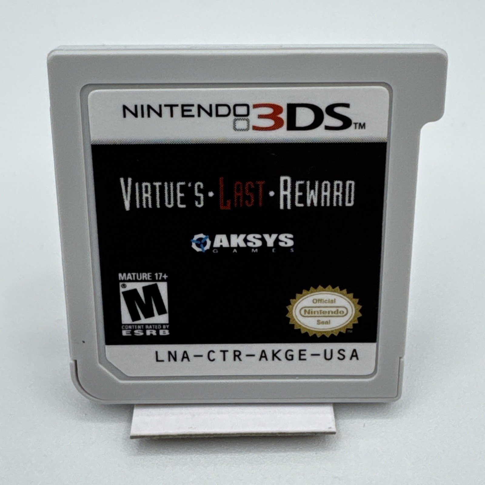 Zero Escape: Virtue's Last Reward - Nintendo 3DS